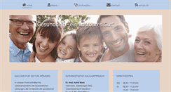 Desktop Screenshot of hausarztpraxis-bayreuth.de